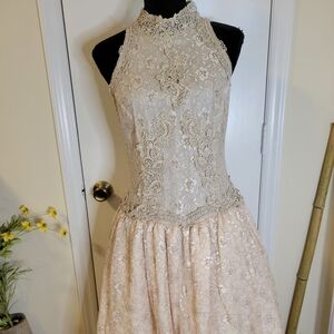 Cachet by Bari Protas Vintage Lace Dress